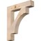 Ekena Millwork Westlake Block Smooth Bracket, Douglas Fir, 5 1/2"W x 32"D x 36"H BKT06X32X36WTL05SDF - alternate 1